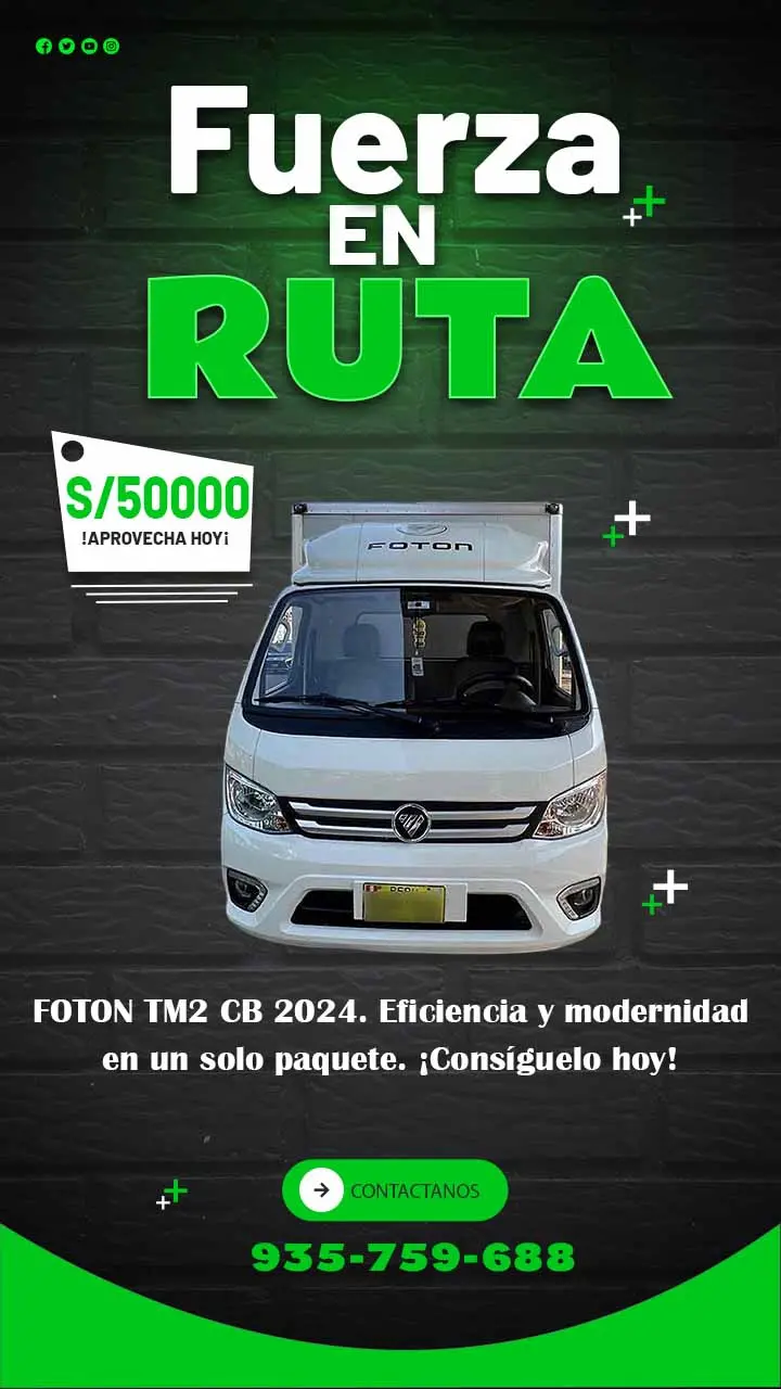 FOTON TM2 CB 2024 Innovación en Movimiento