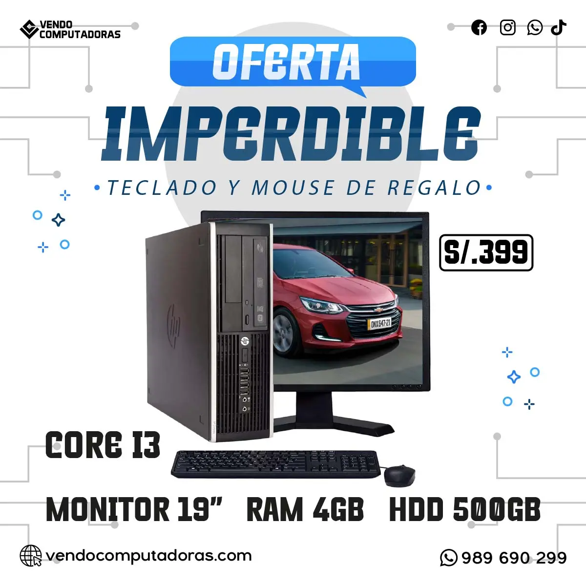  APROVECHA CORE I3 BARATA 