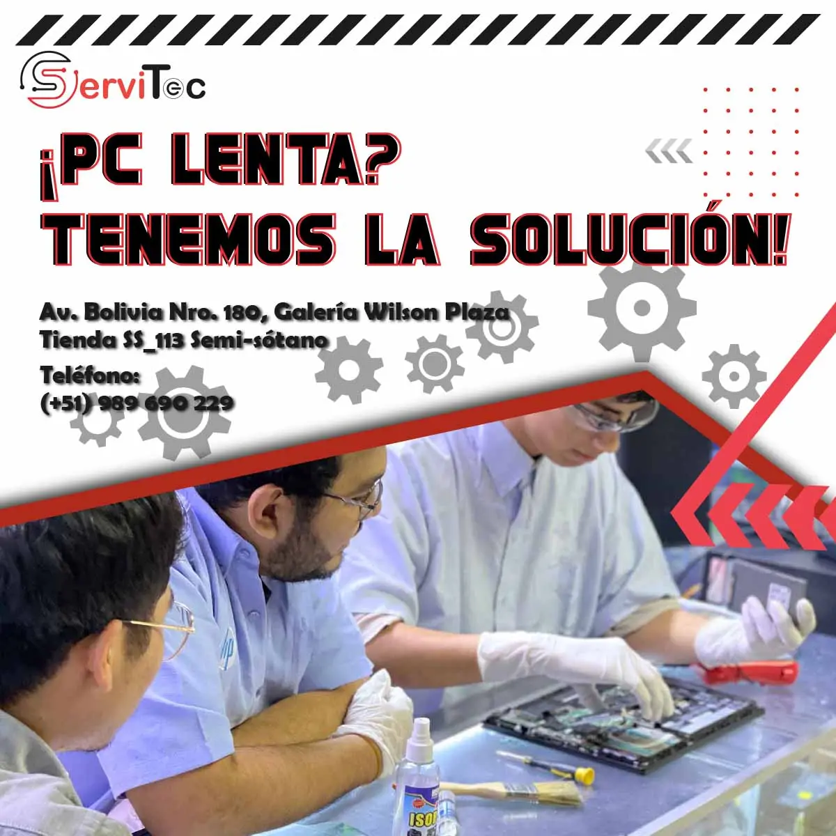  EXPERTOS EN REPARACIÓN DE PCS 