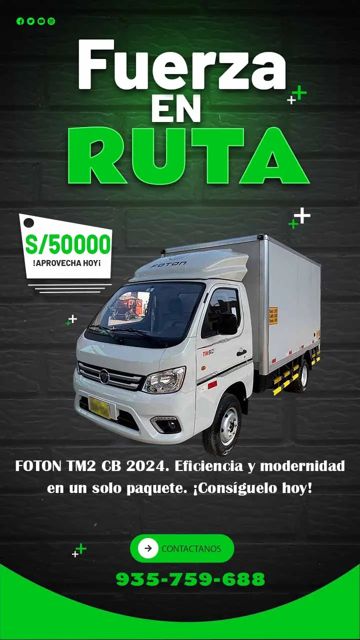 Tu Camión Ideal FOTON TM2 CB 2024