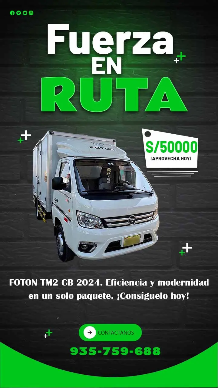 Tu Camión Ideal FOTON TM2 CB 2024