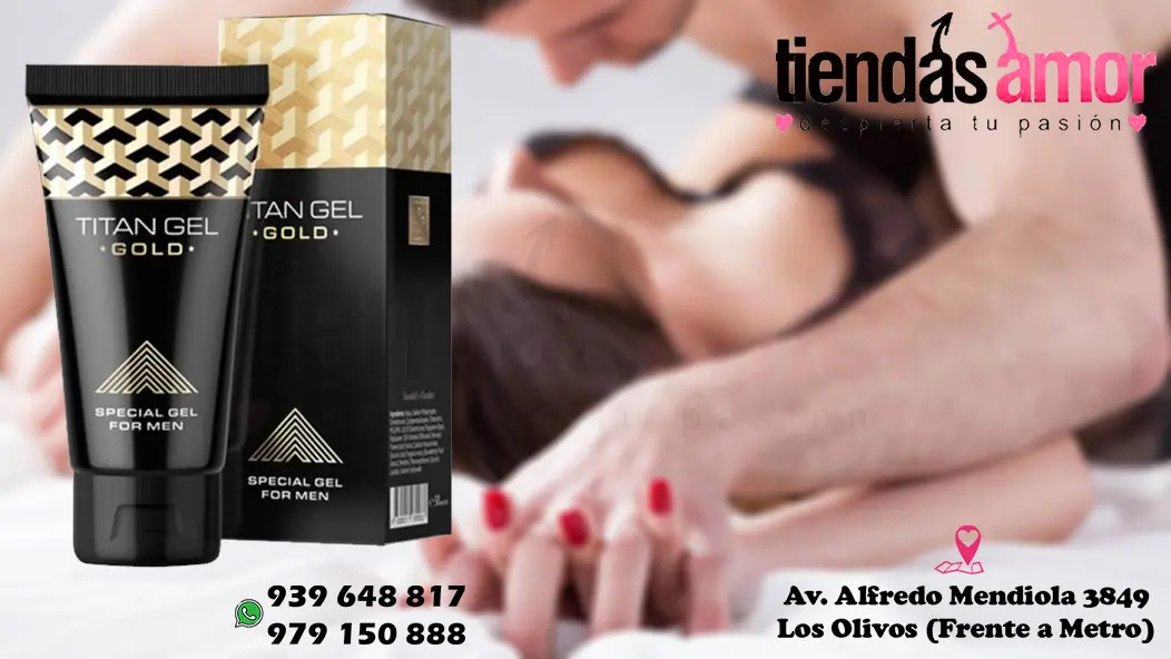 Titan Gel Gold Erection Crema de Retardo Masculino TIENDAS AMOR - IZAGUIRRE