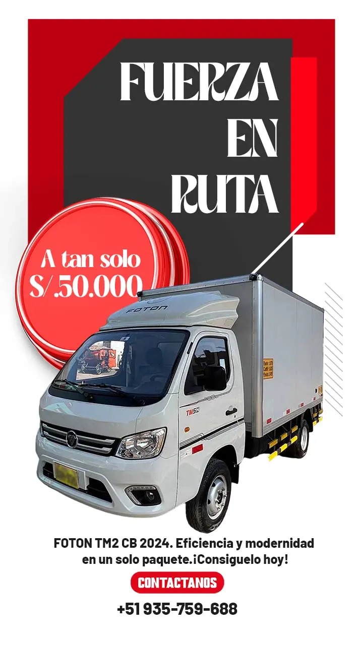 FOTON TM2 CB 2024 Innovación y Fuerza