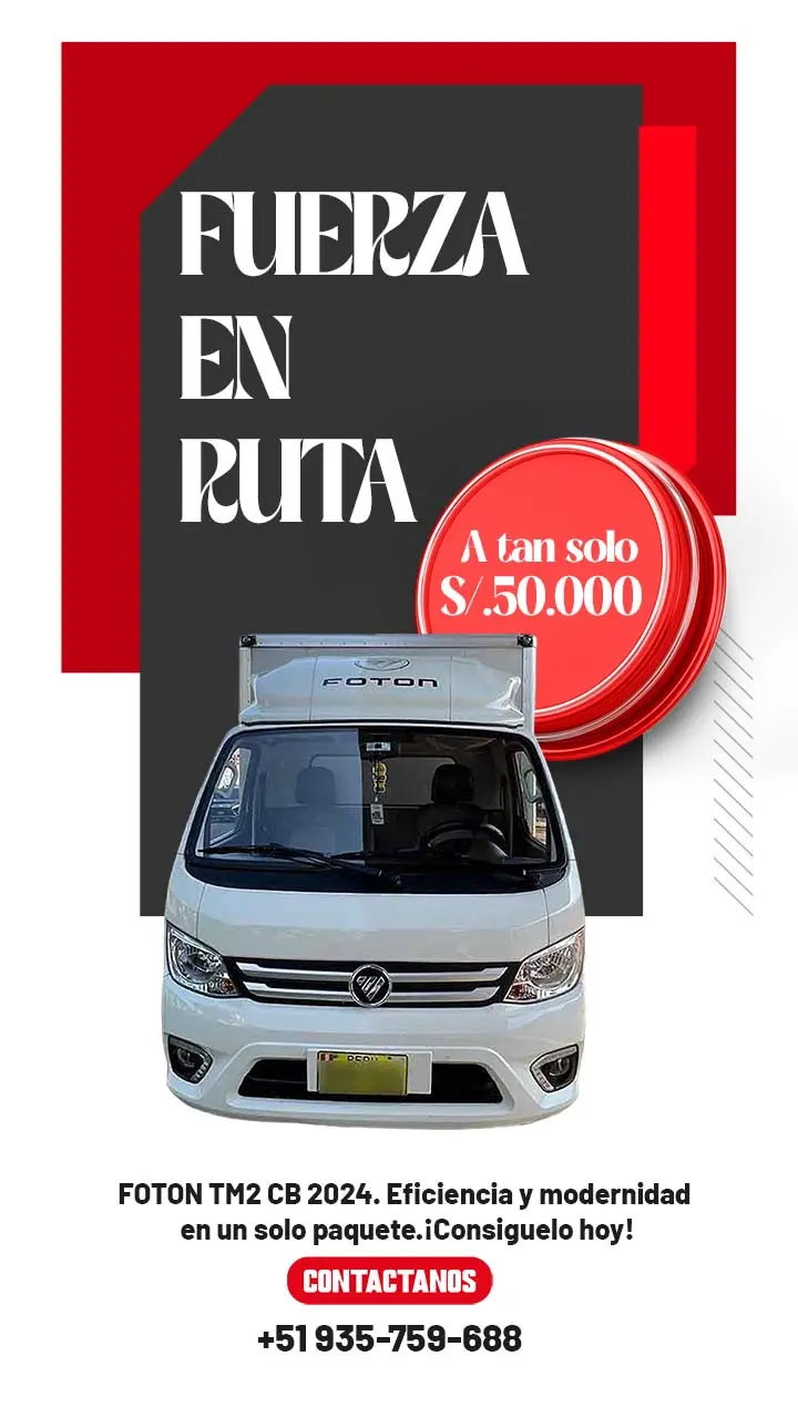 FOTON TM2 CB 2024 Innovación y Fuerza