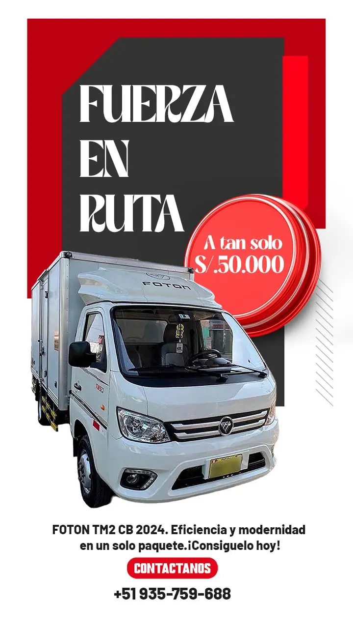 FOTON TM2 CB 2024 Innovación y Fuerza