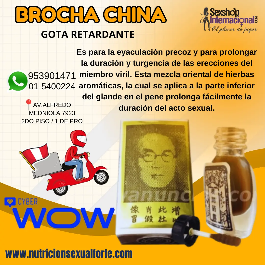 RETARDANTE BROCHA CHINA