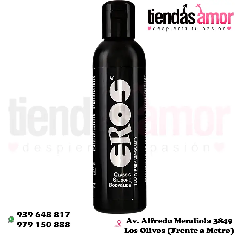 Lubricante Silicona Eros DILATA Y ADORMECE - TIENDAS AMOR