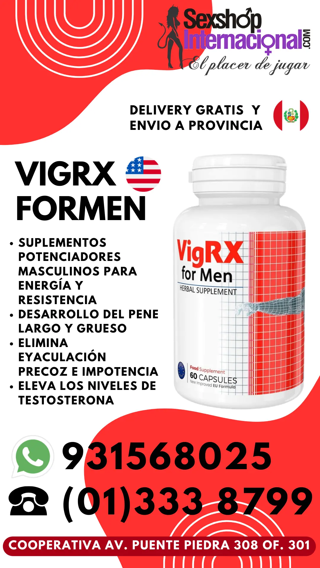 VIGRX PLUS MEJORA MASCULINA VIRILPODER DEL SEXSEXSHOP 931568025v