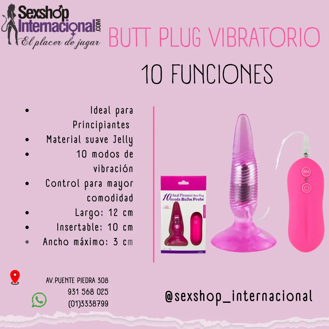 cono anal dilatador en oferta sexshop puente piedra llevalo ahora 