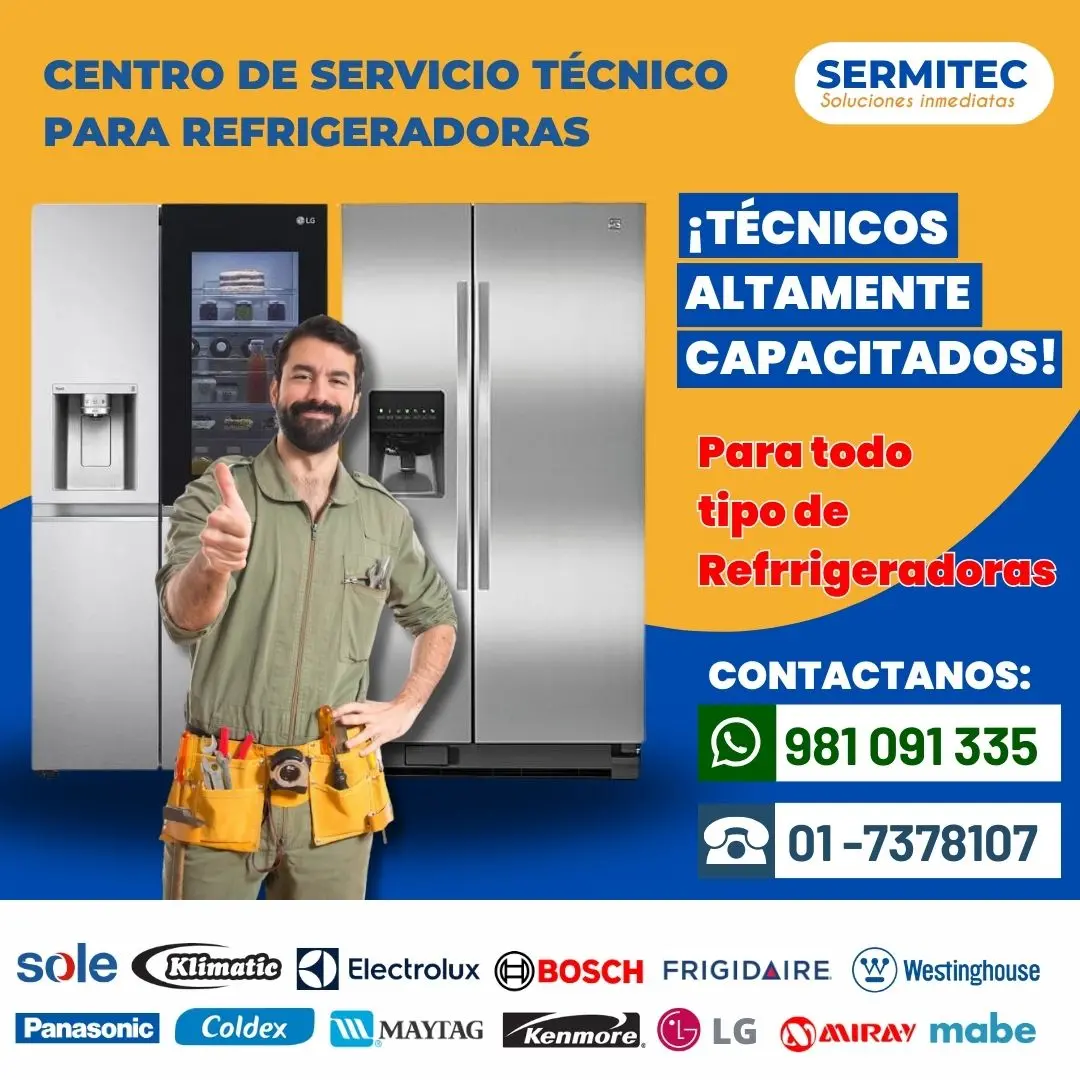  Útil Electrolux Reparación de Refrigeradoras 981091335 - Chorrillos