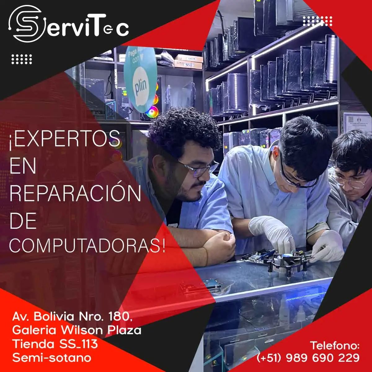  SERVITEC ACELERAMOS TU TECNOLOGÍA 