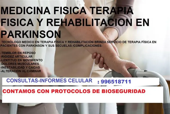 REHABILITACION FISICA NEUROLOGICA PARKINSON-ACV-GUILLINA BARRE-PARALISIS FACIAL