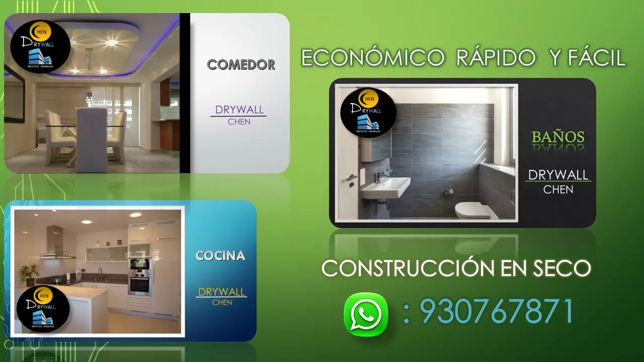 DRYWALL SERVICIO CASAS