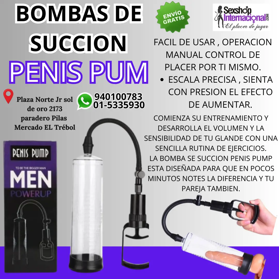 Bomba De Succión Penis Pump Men