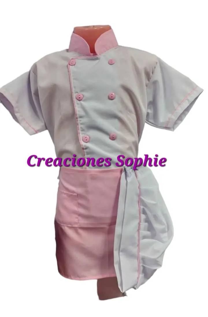 UNIFORME CHEF MINI CHEF DISFRAZ CHEF