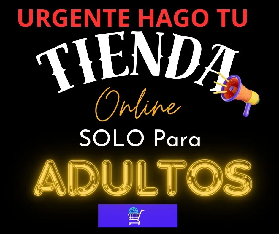 Creo tu Tienda Para Adultos