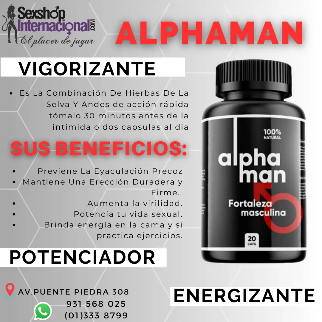 alphaman desarrollo del pene en solo semanas sexshop