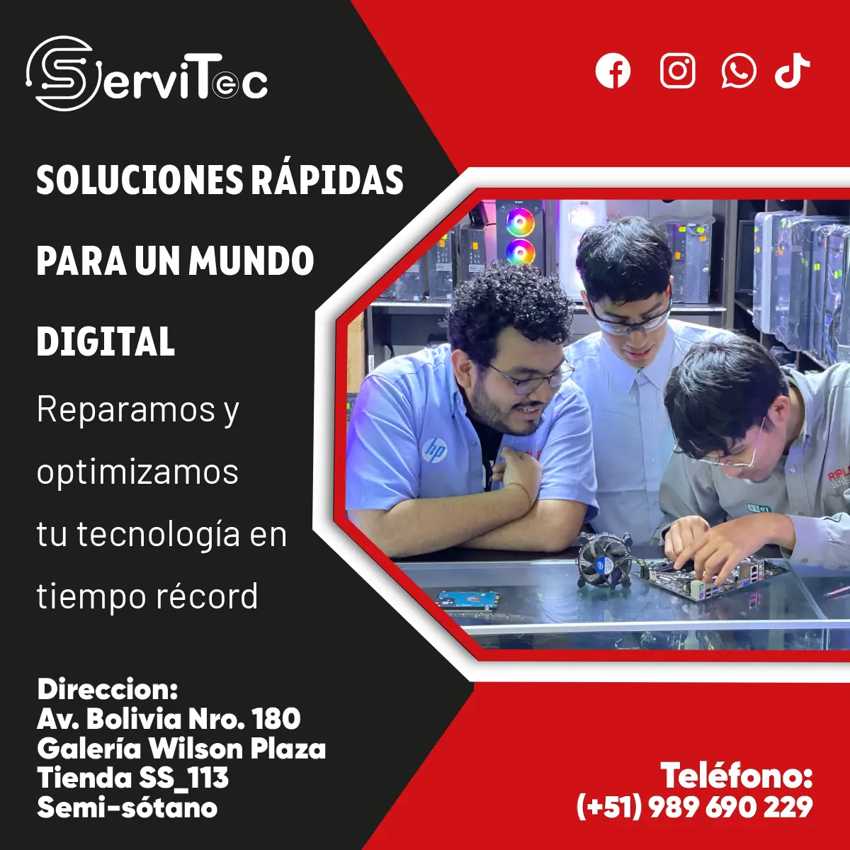 TECNOLOGÍA Y SOPORTE PARA EMPRESAS