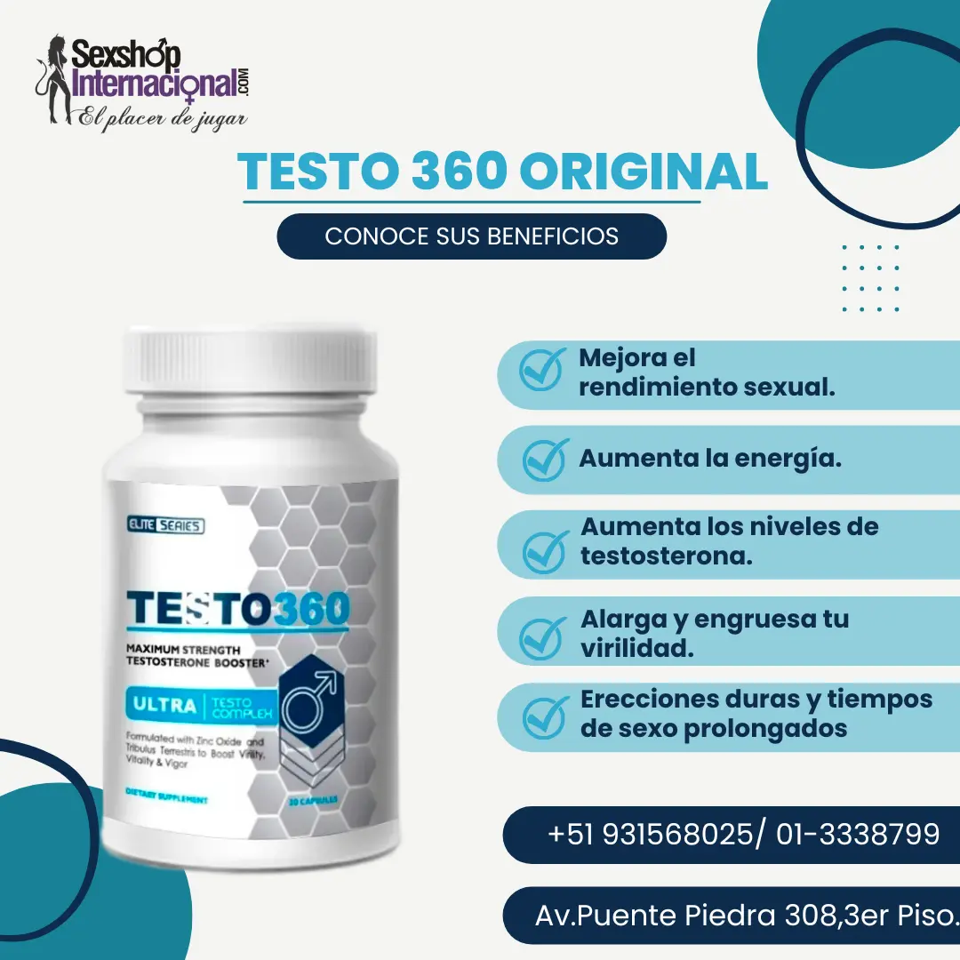 TESTO360 ERECCIONES PLACER TESTOSTERONA ORGASMOS ENERGIA DESARROLLO VIRIL 931568025