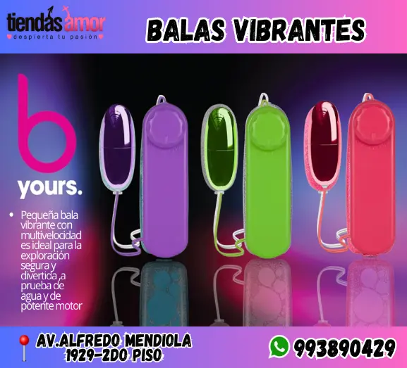 B YOURS POTENTES BALAS VIBRANTES MULTIVELOCIDADES SEXSHOP 993890429