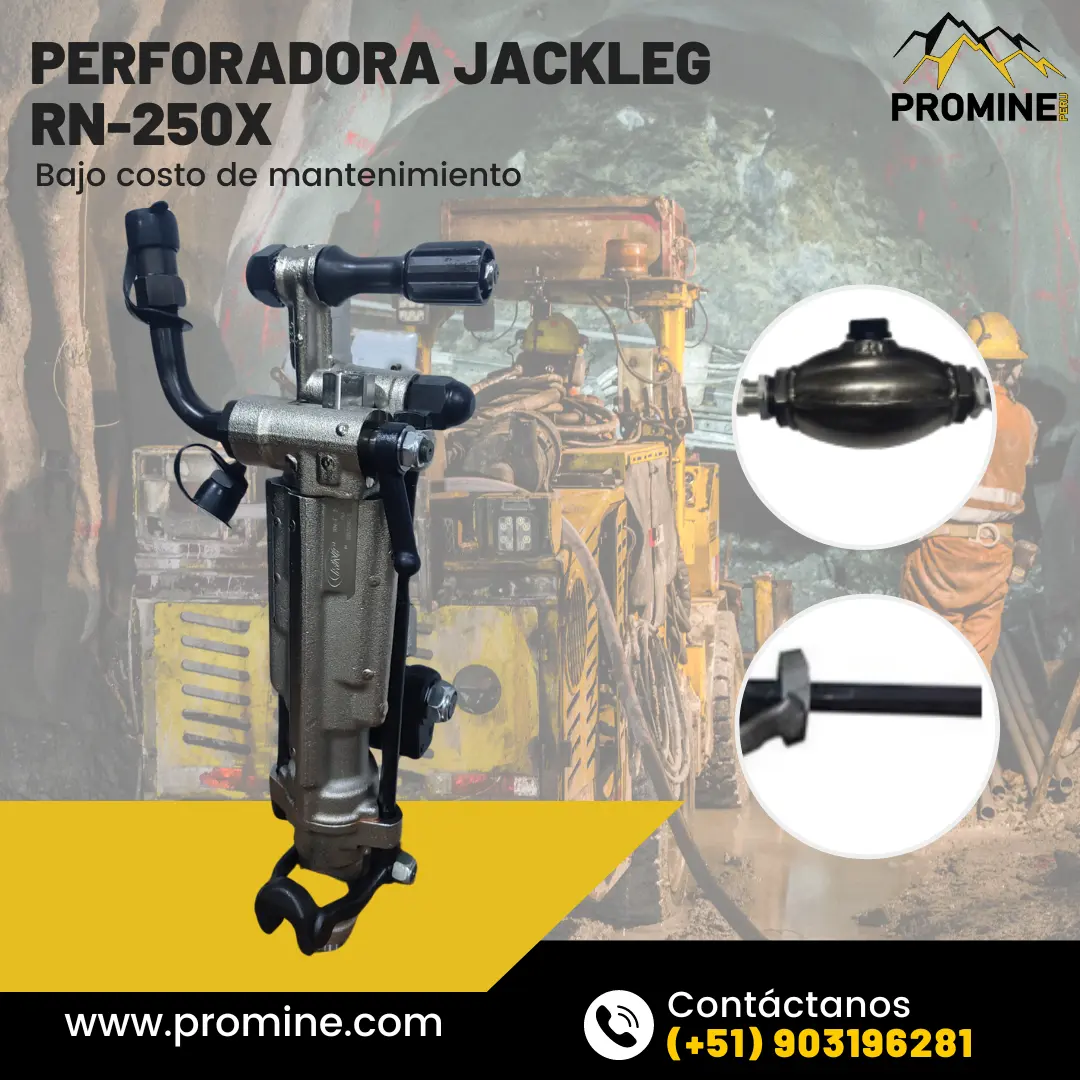 PERFORADORA JACKLEG RN- 250X PROMINE 