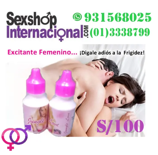 JUNGLE LOVE EXCITANTE ORGÁSMICO MAS INTENSO SEXSHOP LIMA 931568025 