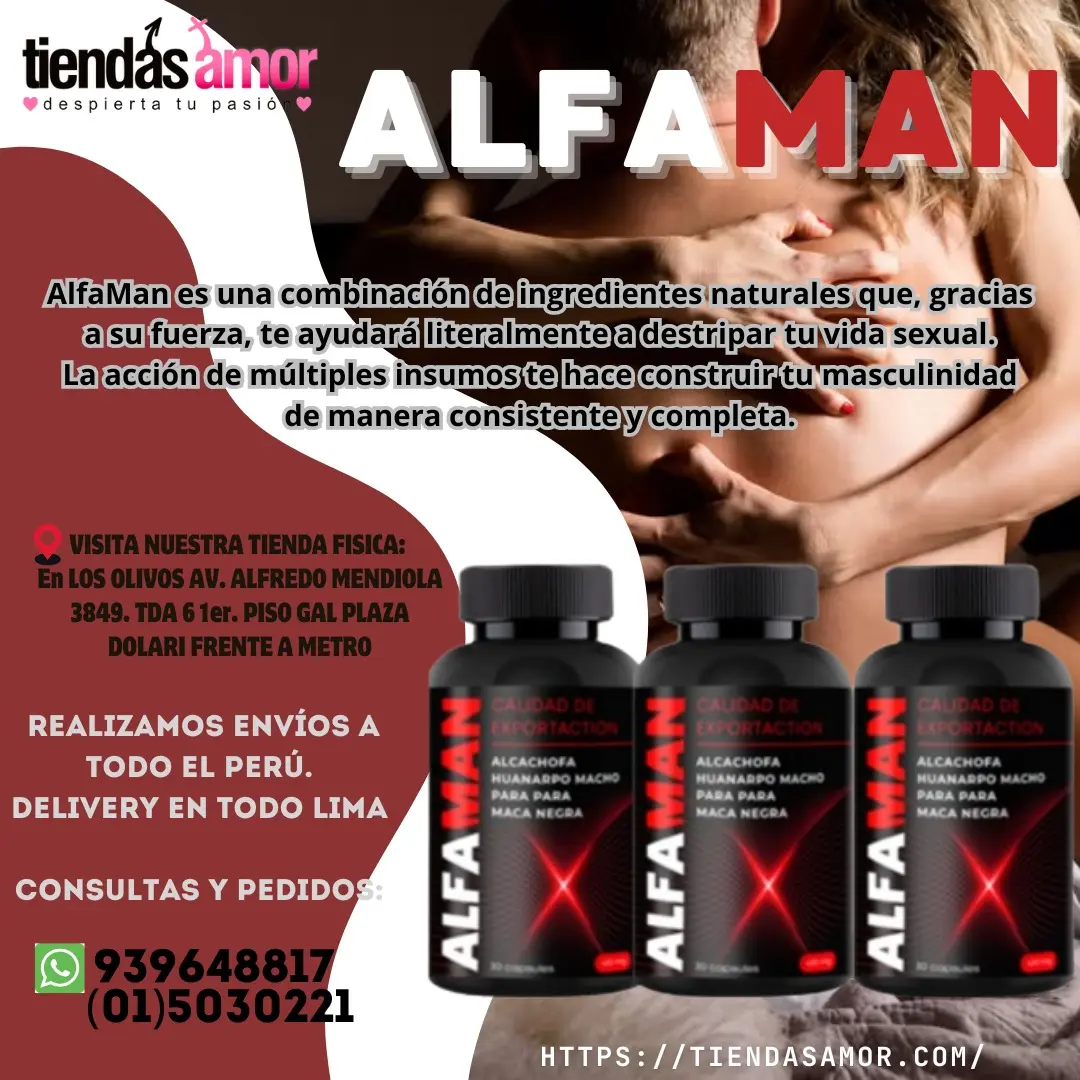 Alfaman Ideal para aumentar el tamaño del pene - TIENDAS AMOR