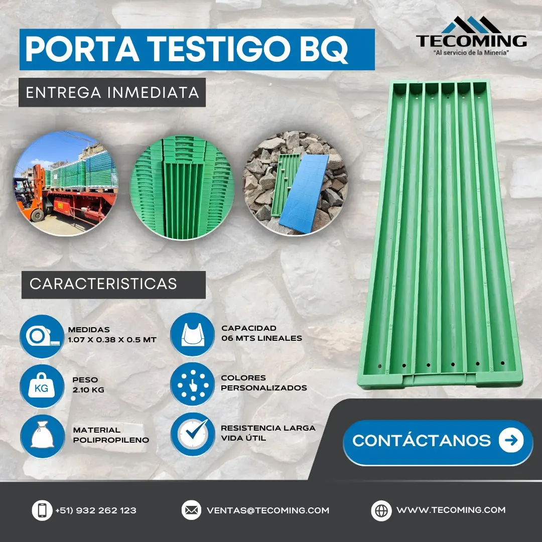 PORTA TESTIGO BQ TECOMING SAC