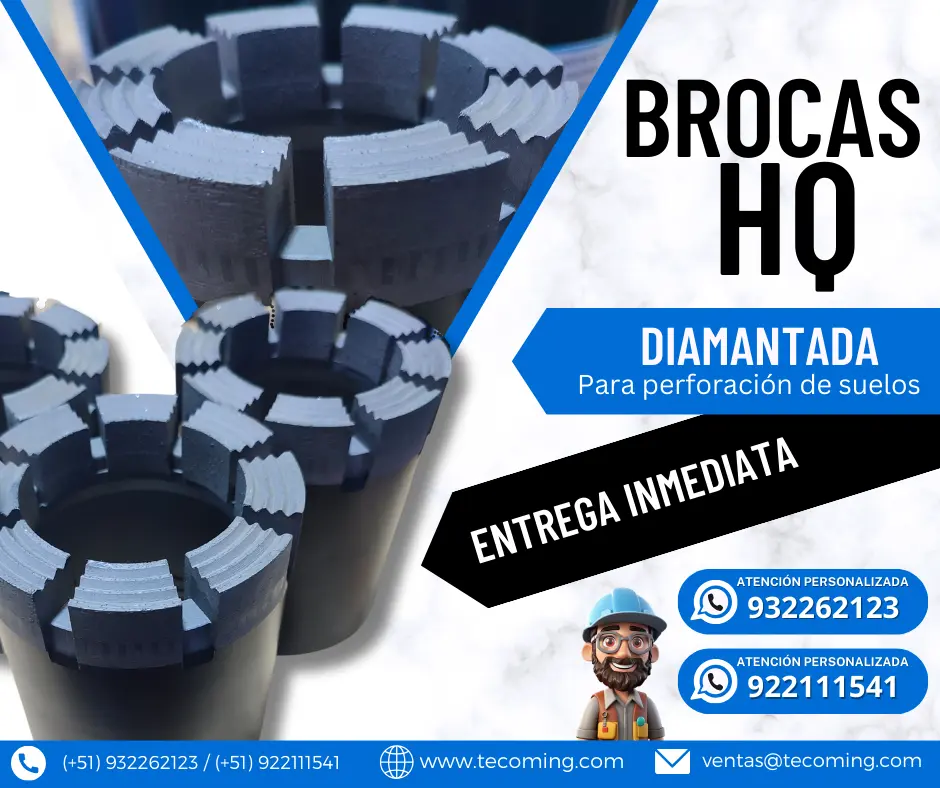 BROCAS DIAMANTADAS HQ 