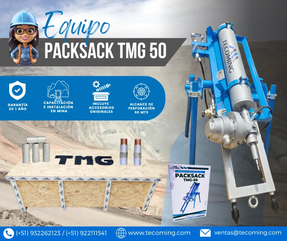 EQUIPO PACKSACK TMG 50