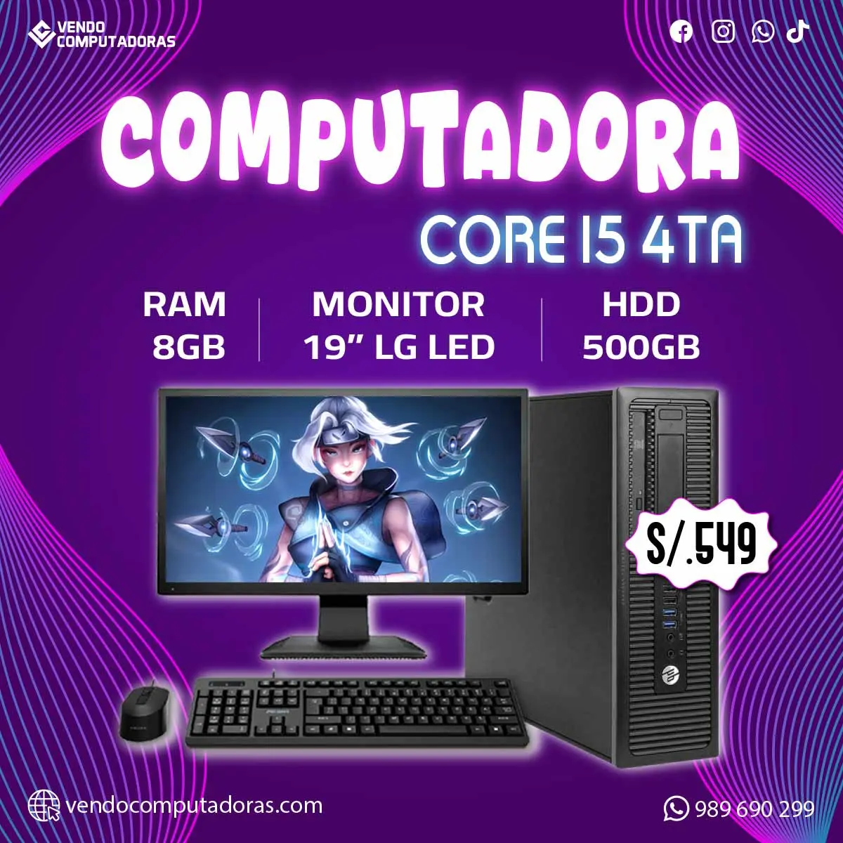  DALE VIDA A TU ESCRITORIO CON ESTA PC 