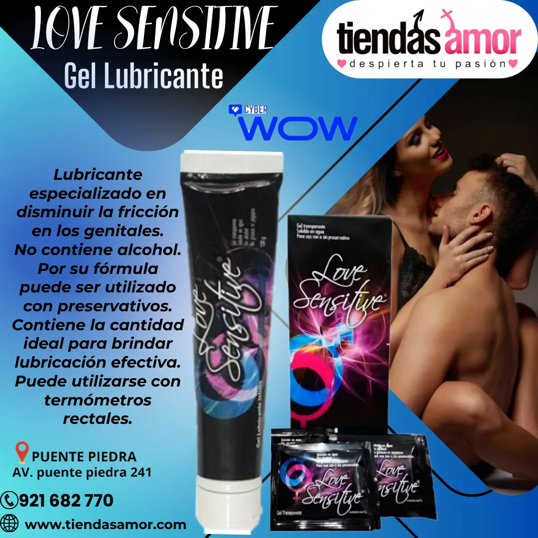 Gel Love Sensitive Tubo 120 G