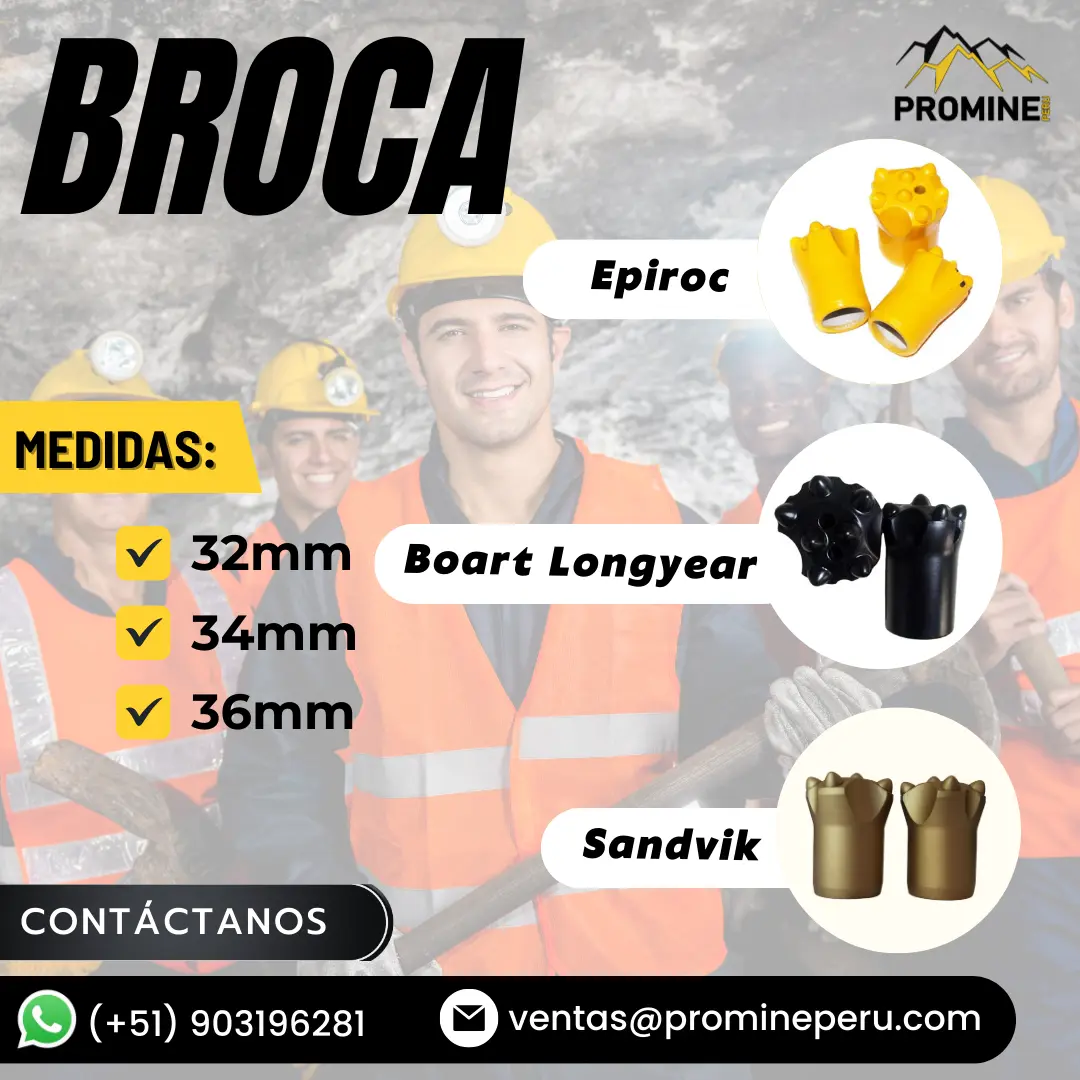 BROCAS CÓNICAS PROMINE SAC-AQP 