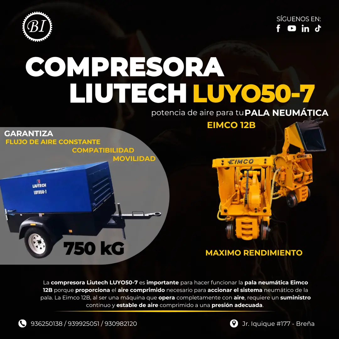  COMPRESORA LIUTECH LUYO50-7