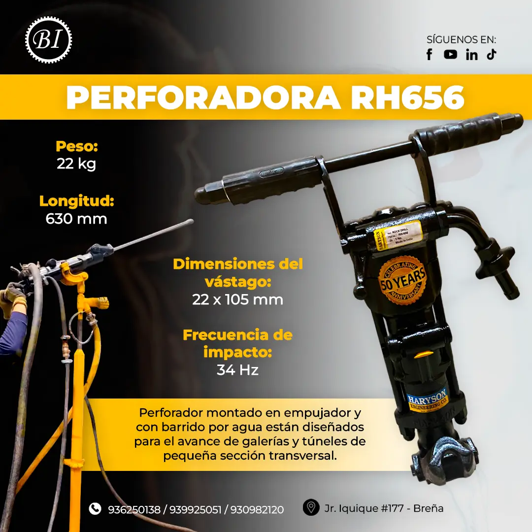 PERFORADORA RH 656