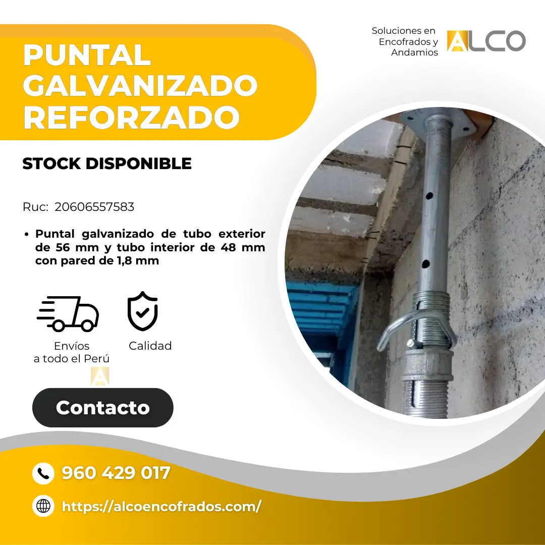 Puntal de 4 metros en oferta 