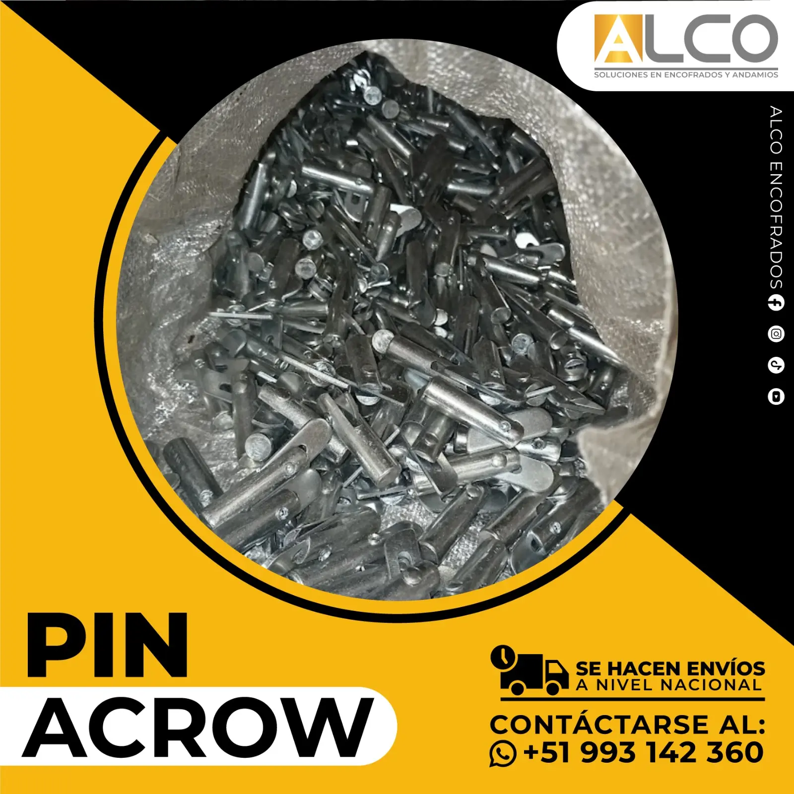 Pin acrow para tus andamios