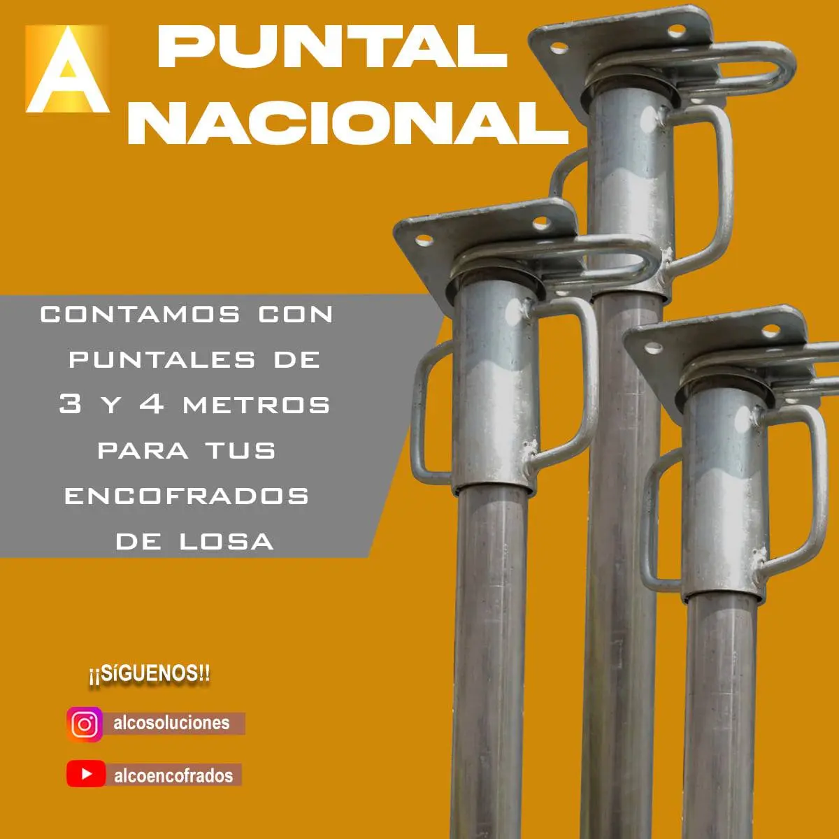 Puntal Telescópico