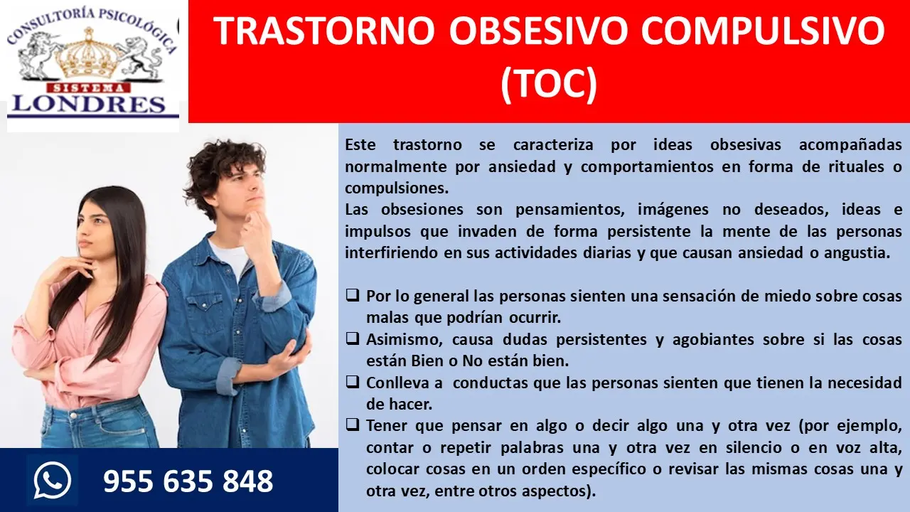 TRASTORNO OBSESIVO COMPULSIVO TOC 