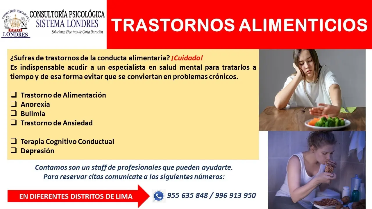 TRASTORNO ALIMENTICIO