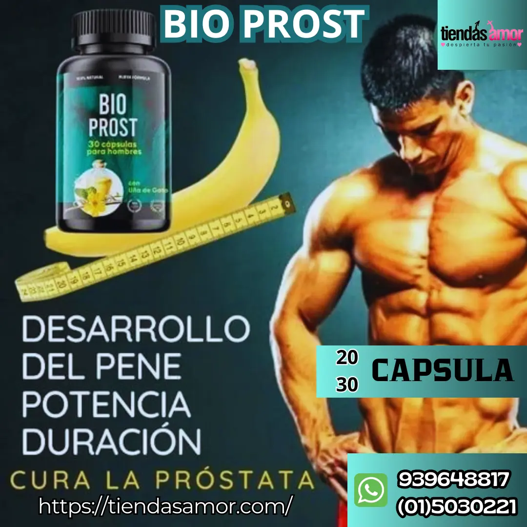 BIO PROST LO MEJOR PARA LA PROSTATA