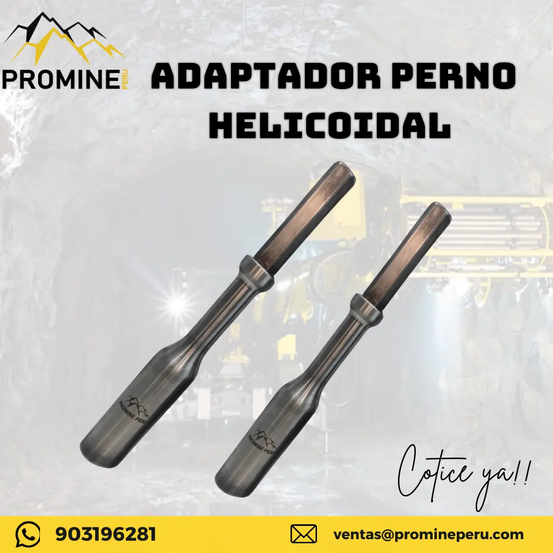 ADAPTADOR PERNO HELICOIDAL PROMINE SAC_AQP 