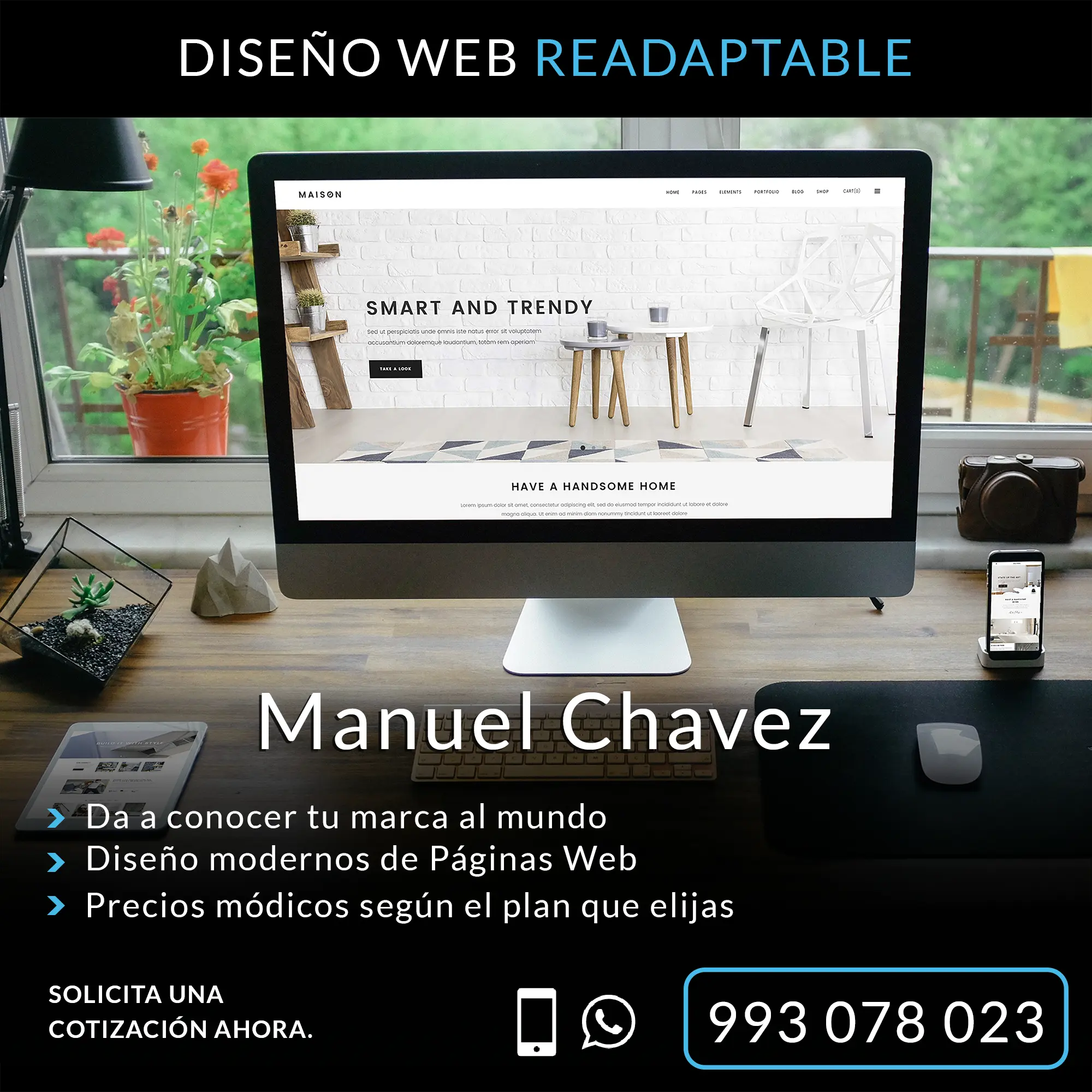 Diseño de Páginas Web para negocios y empresas 