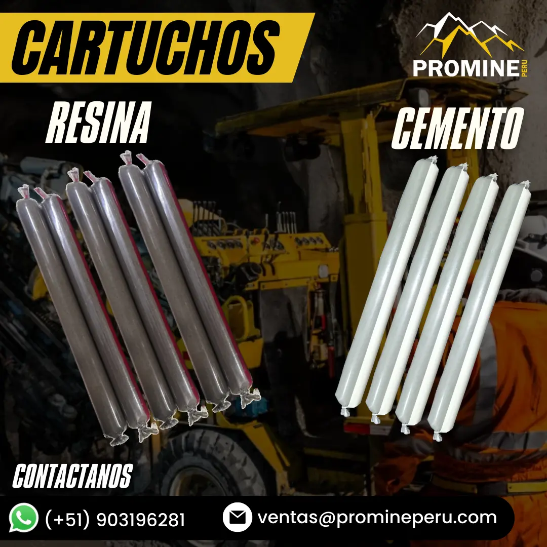 CARTUCHOS DE RESINA - CEMENTO PROMINE SAC_AQP 