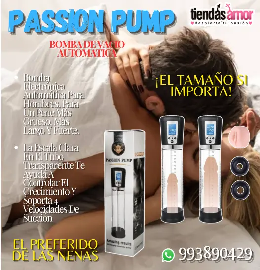 BOMBA VACIO PASSION PUMP AUTOMATICA AMAZING DESARROLLADOR 993890429