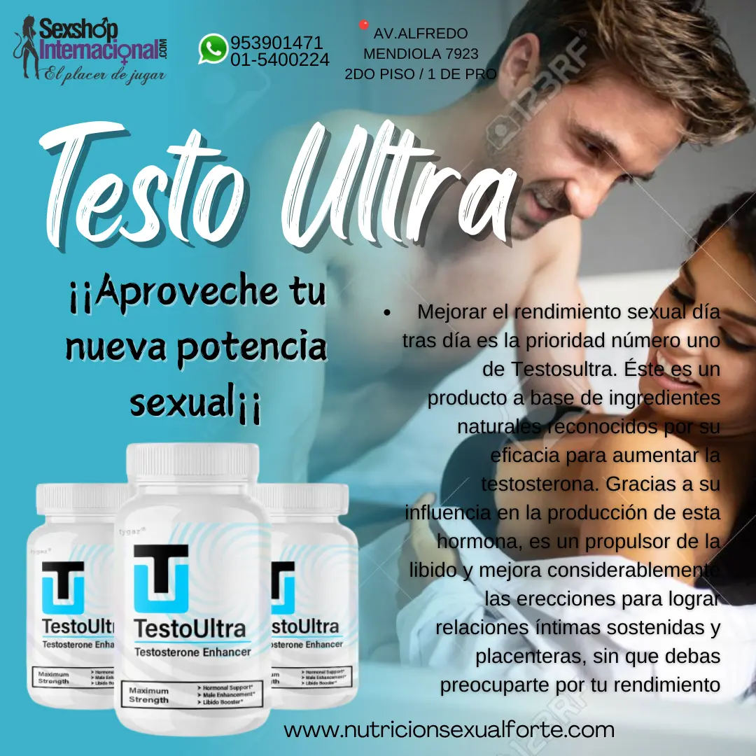 TESTO ULTRA-SUPLEMENTO MASCULINO-LOS OLIVOS