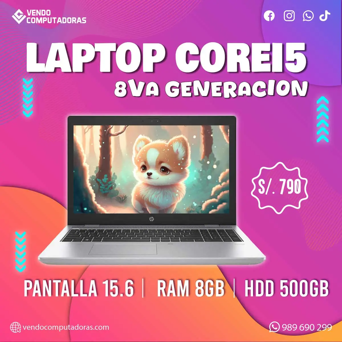  RÁPIDA Y EFICIENTE SOLO HP CORE I5 