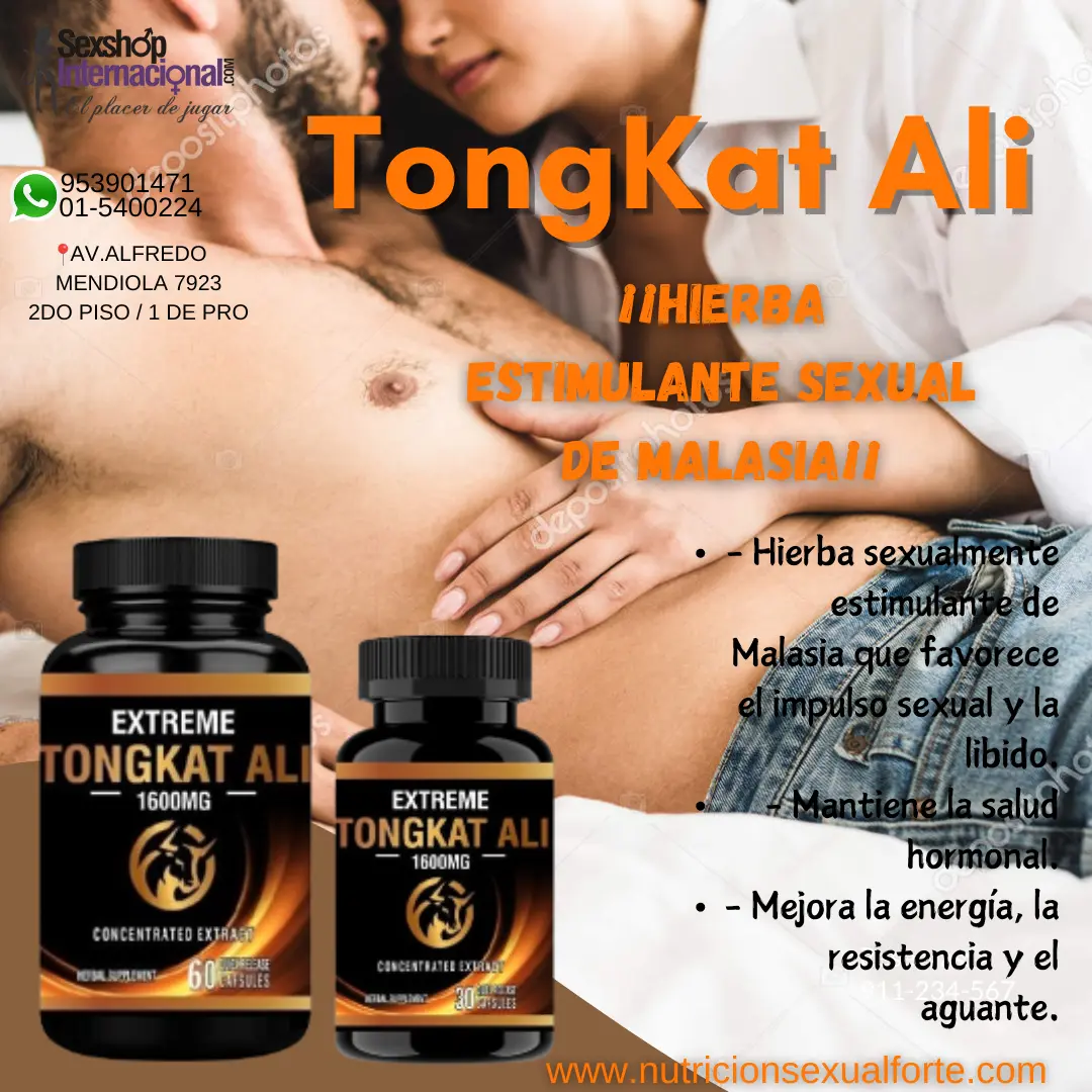 TONGKAT ALI-LOS OLIVOS-POTENCIA SEXUAL