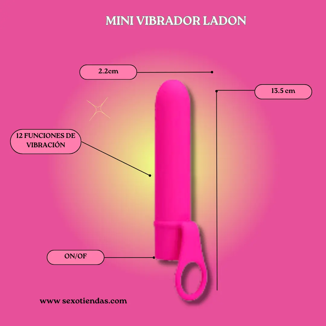 sexotiendas cajamarca Mini Vibrador Ladon.