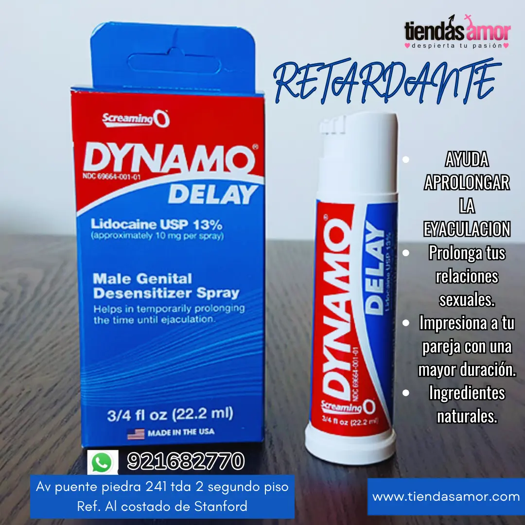 RETARDANTE SPRAY DYNAMO DELAY MAS POTENCIA 